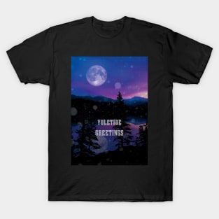 Yuletide Greetings - Yule Sunset T-Shirt